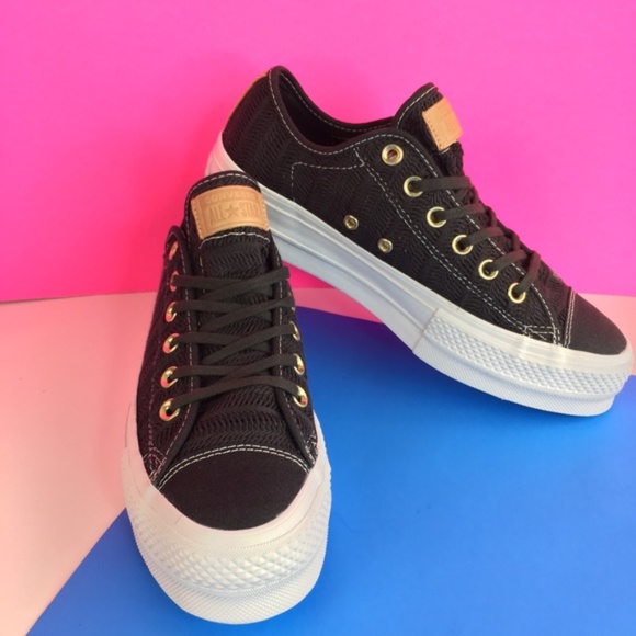 Converse Textile Platform cats lift ox Women's - Picture 7 of 7